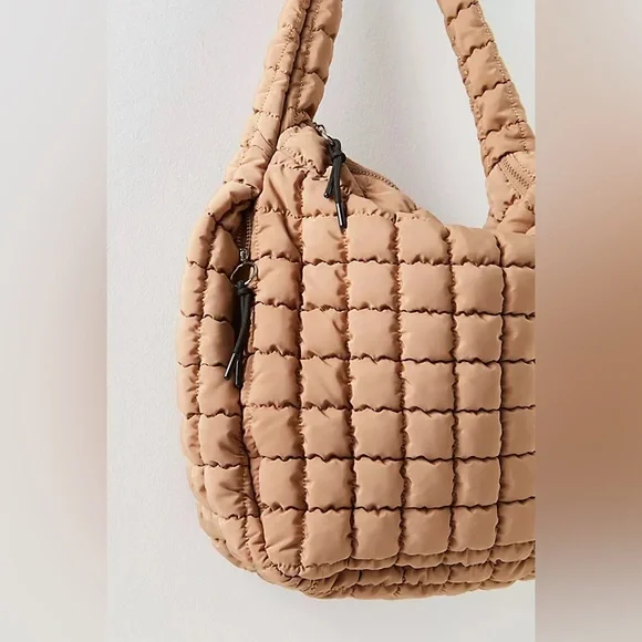 Free People Quilted Carryall Bag - Picture 2 of 3
